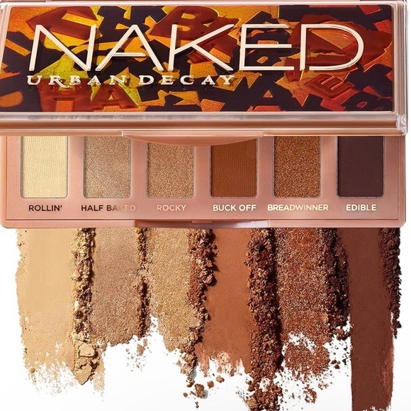 Urban Decay Naked Half Baked 6 Shade Mini Eyeshadow Palette~LIMITED EDITION! New - Picture 1 of 9